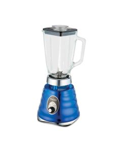 Licuadora Jewell Oster Vaso de Vidrio Cromada Azul 3 Velocidades