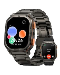 Reloj Inteligente Kospet Tank M3 Ultra 1.96" AMOLED, 3 Correas, 170 Deportes
