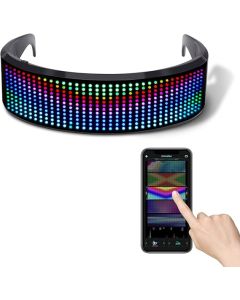 Lente Led Pantalla Personalizable App Bluetooth DJ