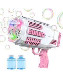 Pistola De Burbujas Automatica Led
