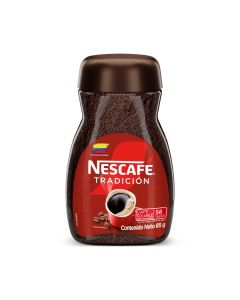 Nescafé Tradición Café Instantáneo Frasco 85gr