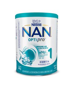 Fórmula Nan 1 Optipro Nestlé 0 a 6 meses 400gr