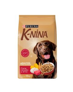 Alimento Para Perros K-Nina Purina Adulto Carne Cereales Y Arroz 18Kg