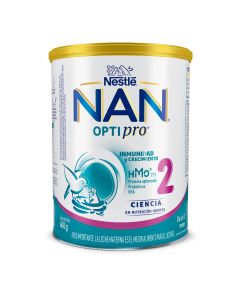 Fórmula Nan 2 Optipro Nestlé HM-0 6 a 12 meses 400gr