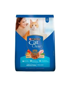 Cat Chow Alimento Para Gatos Adultos Sabor Pescado 1.5Grs