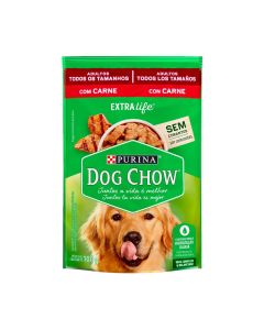 Alimento Para Perros Purina Dog Chow Adulto Todos Los Tamaños Con Carne 100Gr