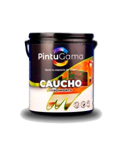 Pintura De Caucho Pintugama Tipo C Galón (Trigo)