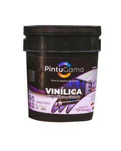 Pintura Vinílica Pintugama Tipo A Cuñete 4 Galones (Blanco)