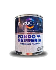 Fondo De Herrería Pintugama 1/4 Galón (Blanco)
