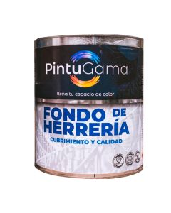 Fondo De Herrería Pintugama Galón (Negro)