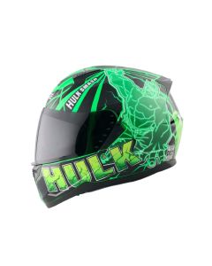 Casco Integral Edge Lexus Marvel Hulk Doble Visor Mate M-L