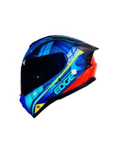 Casco Integral Edge Extreme Superman DC Brillante Visor Oscuro M-L