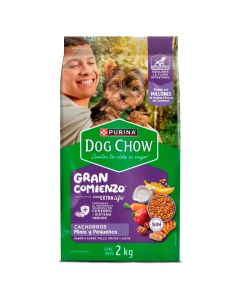 Dog Chow Gran Comienzo Alimento Para Perros Purina Cachorro Minis Y Pequeños De 2Kg