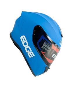 Casco Integral Edge Frankie Solido Visor Ahumado S-M-L-XL