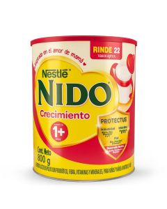 Leche en Polvo Nestlé Nido Crecimiento 1+ años 800grs