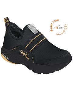 Calzado Super Leve Preto/Amarelo New