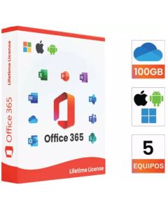 Licencia Microsoft Office 365 Con Ondrive Pc Mac Móviles