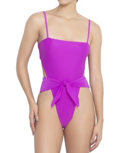 Traje de Bano Entero Panal - Unicolor