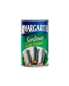 Sardinas en Aceite Vegetal Margarita 170g