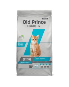 Alimento Gatitos Old Prince Equilibrium Óptimo Crecimiento Pollo y Arroz