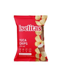 Yuca Chips con Sal Iselitas 70g