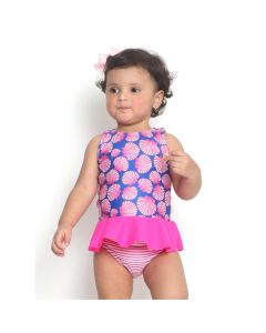 Tankini con Volante - Seashells