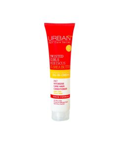 Crema para rizos Urban Care Twisted Curls con aceite de hibisco y manteca de karité 175ml