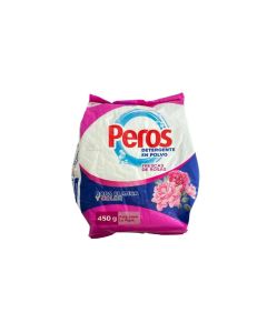 Detergente en Polvo Espumoso Frescas de Rosas Peros 450g