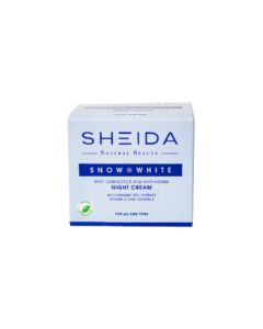 Crema de Noche Antiedad y Correctora De Manchas Sheida Snow White 50 ml