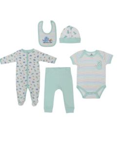 Conjunto de 5 piezas de 3-6 M marca bebesitos para bebé