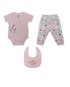 Conjunto de 3 piezas de 3-6 M marca bebesitos para bebé
