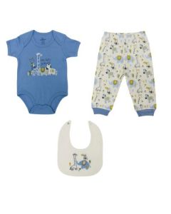 Conjunto de 3 piezas de 6-9 M marca bebesitos para bebé