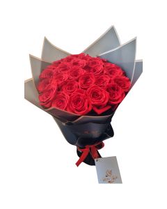 Bouquet Elite Ramo 24 Rosas Naturales