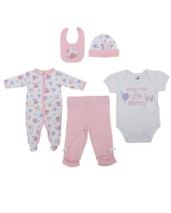 Conjunto de 5 piezas de 3-6 M marca bebesitos para bebé