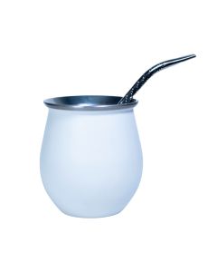 Mate Acero Térmico Oval Premium – Doble pared, resistente y elegante