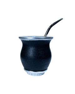 Mate Roma Calabaza Premium – Elegante, artesanal y revestido en material resistente