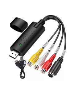 Capturadora Video / Audio Easycap Cámaras Dvr Usb 2.0 A Rca