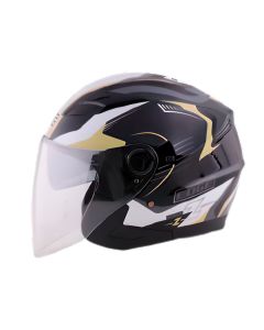 Casco Semi Integral Edge Jaguar Thunder Z Doble Visor