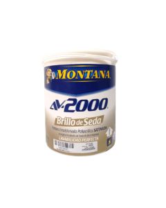 Pintura Montana Av-2000 Brillo De Seda Blanco Galón Clase A