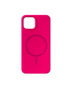 Forro Silicón MagSafe iPhone 13 / 14 – Azul Marino / Fucsia / Rosa