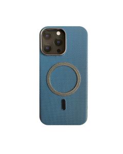 Forro Luxury iPhone 14 Pro Max – Azul Marino / Lila / Negro
