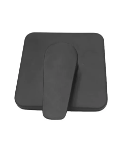 Llave De Ducha Monomando Regadera Cuadrada Negra