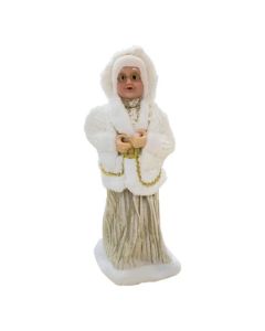 Muñeco Navidad Adorno Mamá Santa Claus Decorativo Arból 45cm