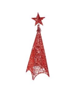 Árbol Piramide Navidad Decoración Adorno Mesa Luz Led 90cm