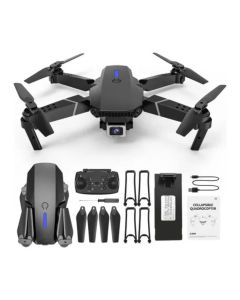 Mini Drone E88 Plegable Dual Camara Con Control Remoto 480p