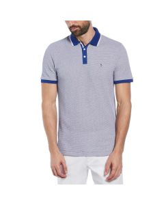 Chemise Polo de Caballero con Lineas Gruesas en el Cuello Original Penguin