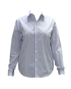 Camisa Dama Ml Pinta Azul Claro Usa Jeans Wear