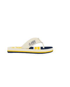 Sandalia de Caballero Blanco con Amarillo Original Penguin