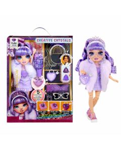 Muñeca Rainbow High Violet Willot Fashion Doll Accesorios