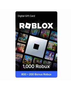 Tarjeta Roblox 800 Robux / Premium Gift Card +200 Bonus DIGITAL